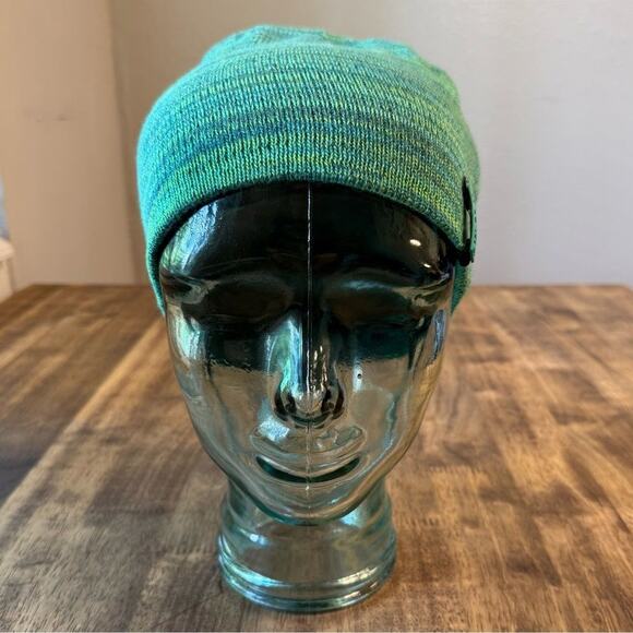 Subaru Official Gear Acrylic Knit Beanie Hat Green Unisex One Size - Picture 3 of 7